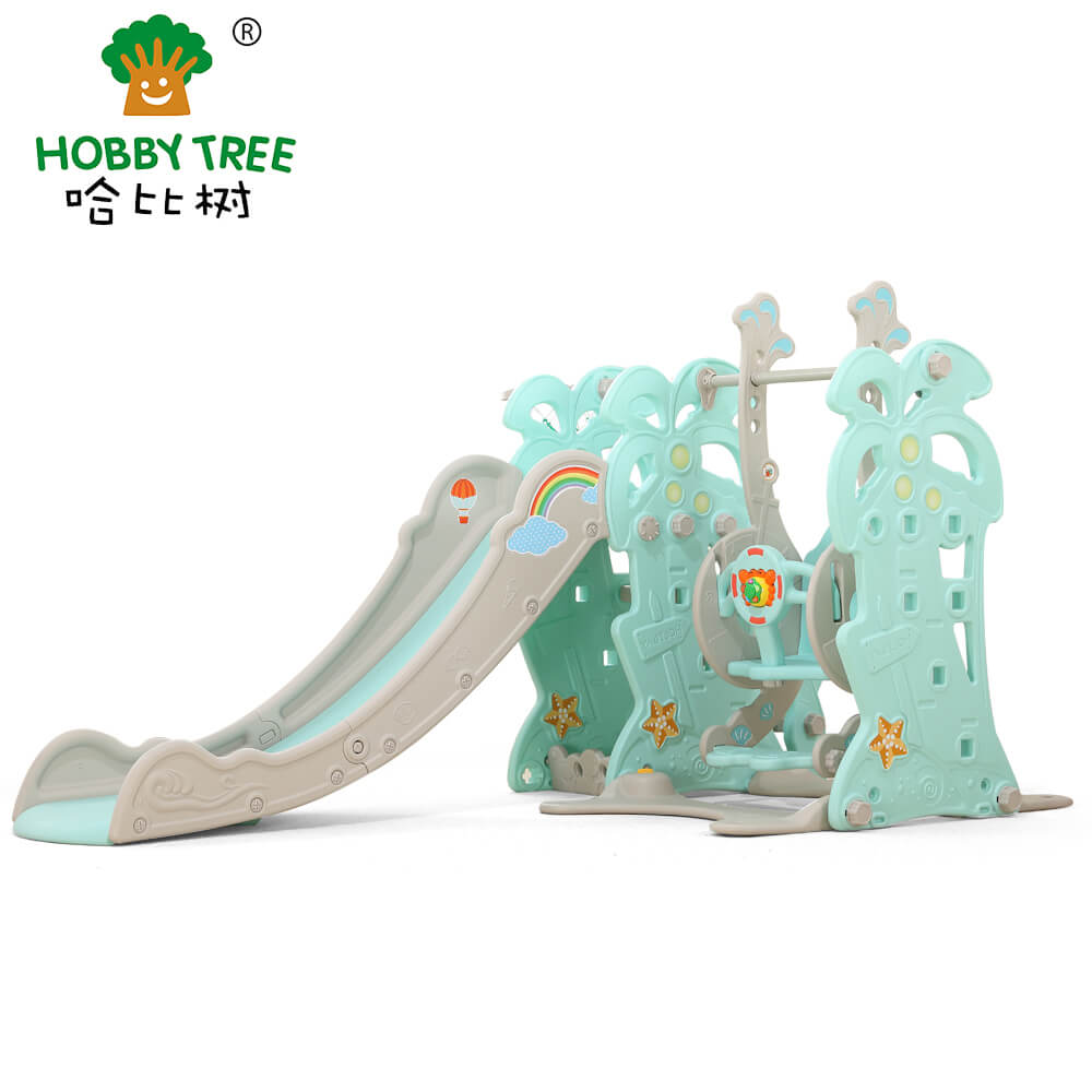 经典系列滑梯与秋千组合 WM21B151