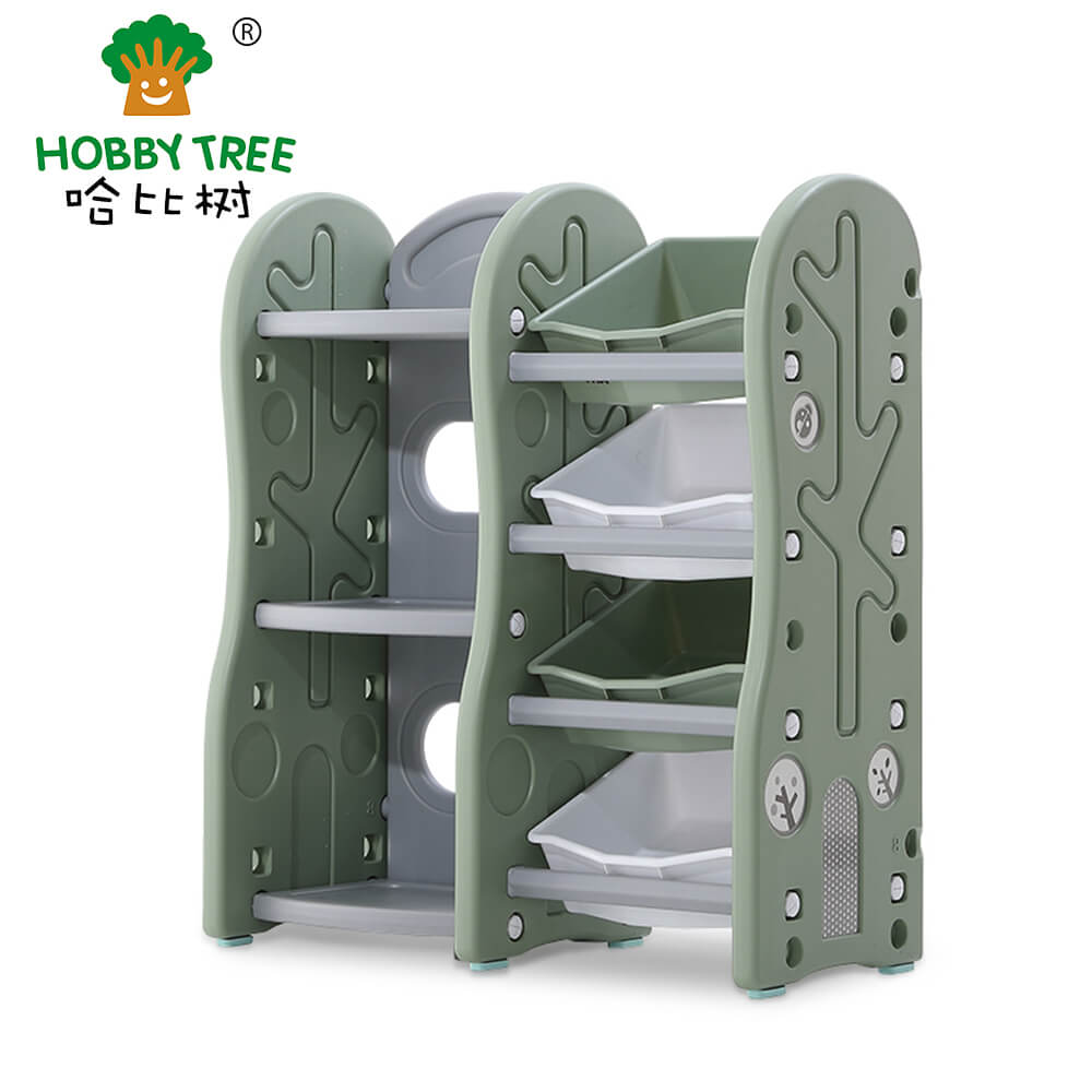 儿童书架与收纳架组合WM19053